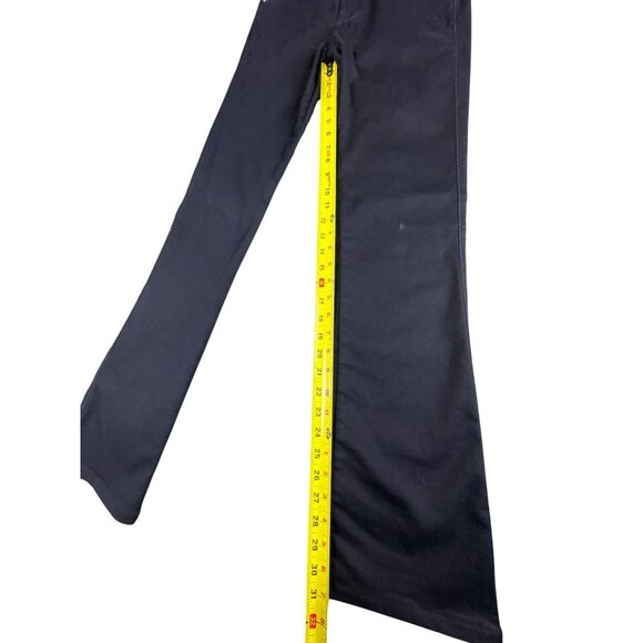 7 For All Mankind Womens Midnight Blue Stretch Bootcut Jeans Size 28 Made In USA - Picture 9 of 12